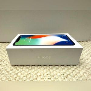 Apple iPhone X (A1865) with 256GB Storage Empty Box Only.